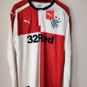 Puma Glasgow Rangers Jersey Size L Fans Version